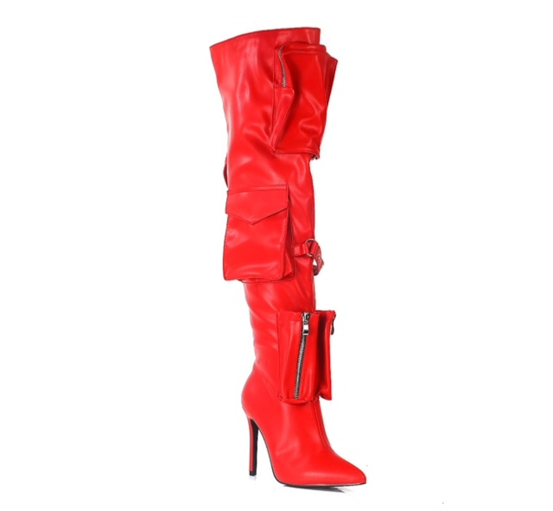 Get Into It Knee High Boot