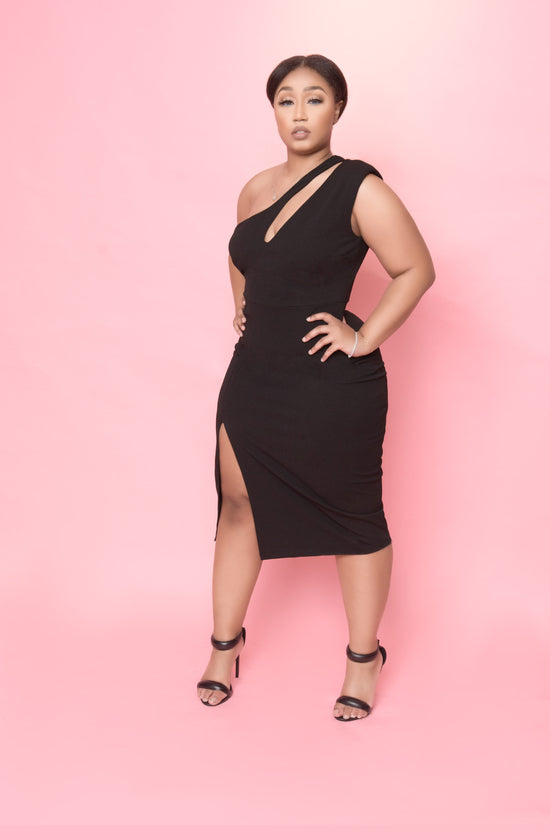 Top Trend Midi Dress-Plus Size