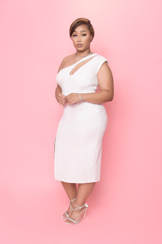 Top Trend Midi Dress-Plus Size