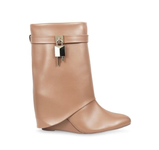 It Girl Faux Leather Ankle Boot